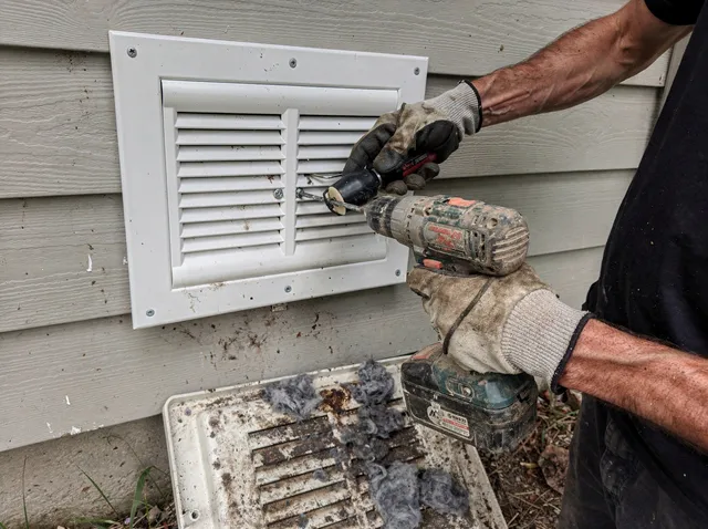 Dryer Vent Cover Replacement in Lauderhill
