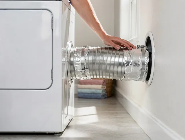 Professional dryer vent hose installation by Lauderhill Dryer Vent Cleaning in Lauderhill